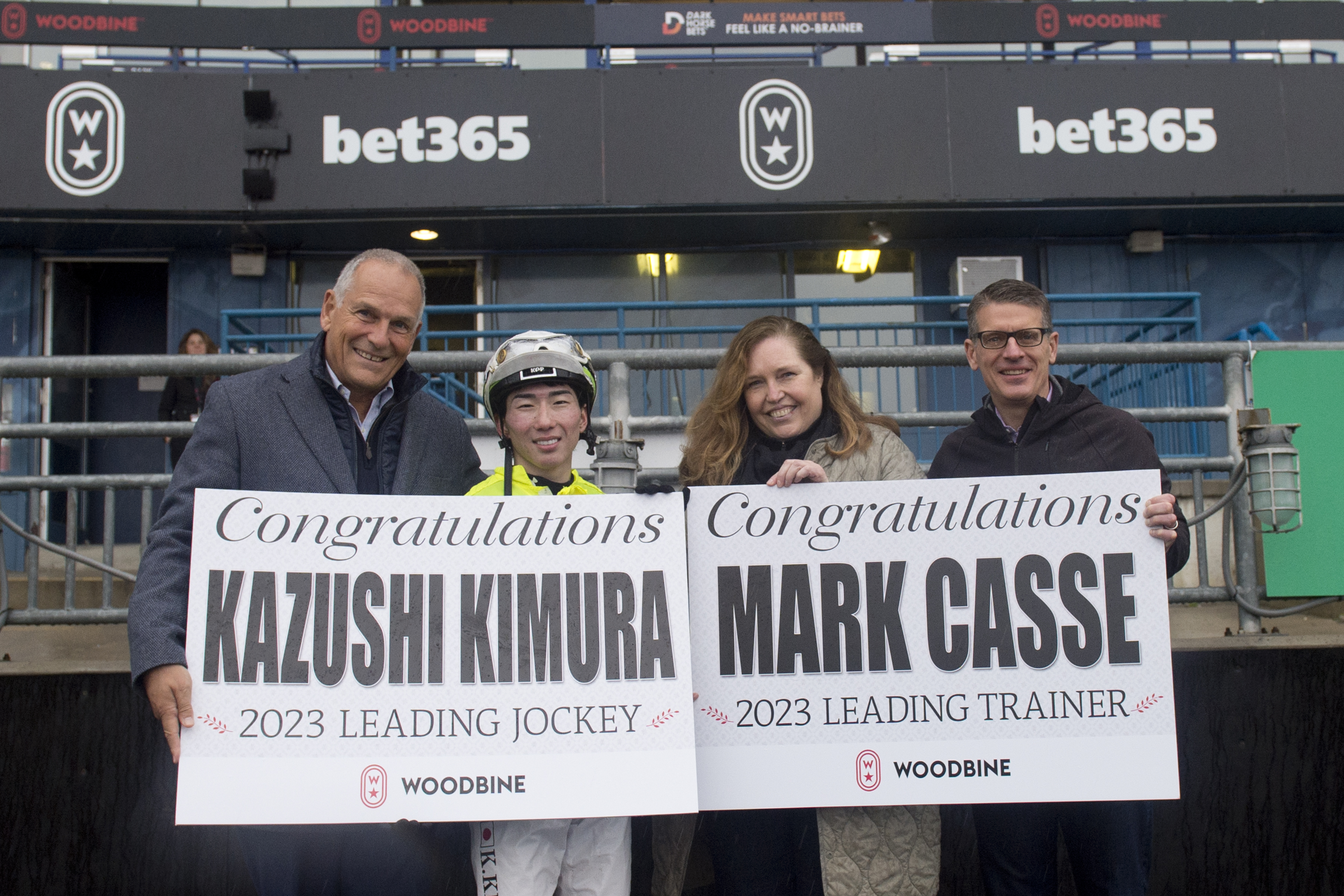 Kimura earns third straight Woodbine jockey crown, Casse tops 2023 trainer leaderboard