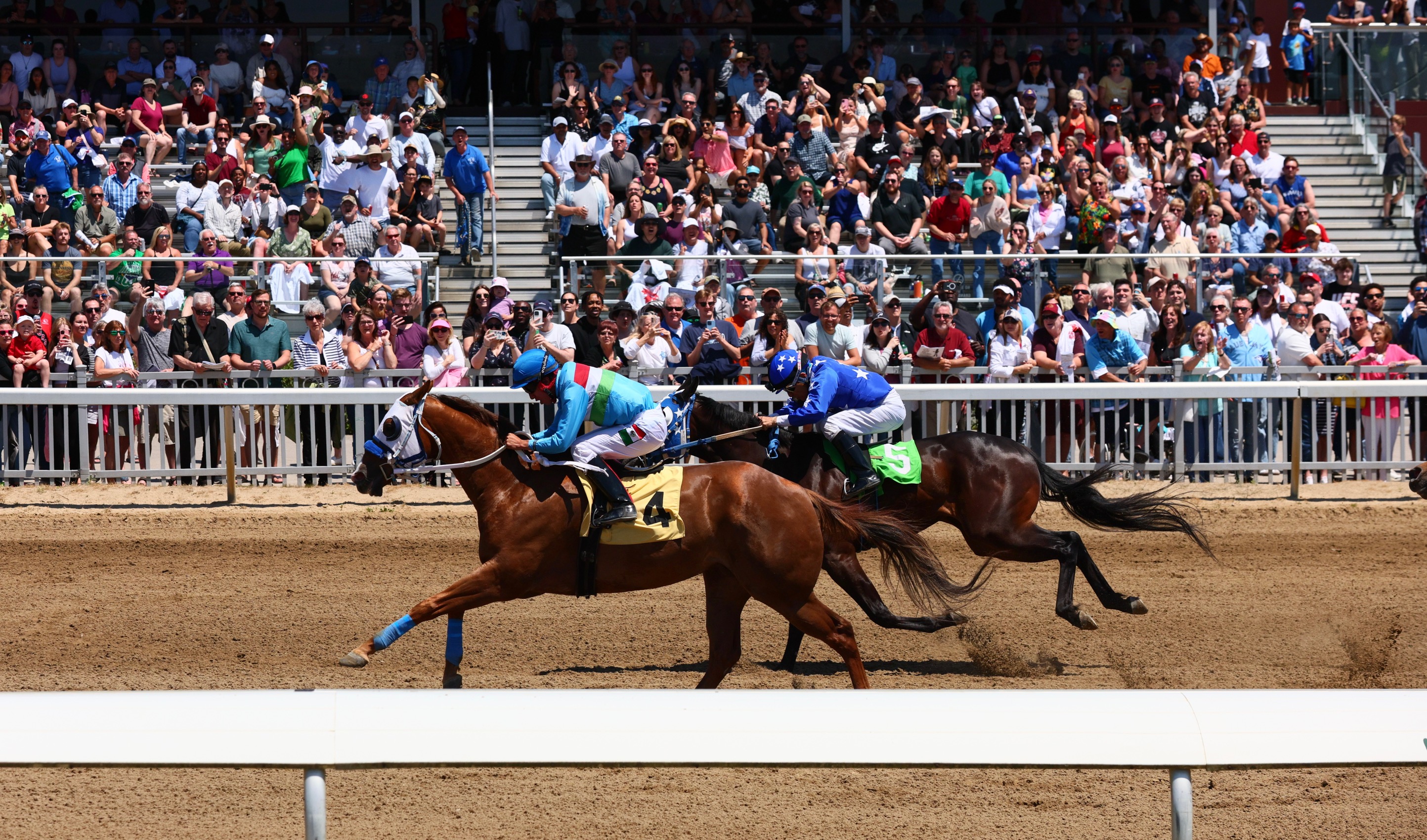 Kentucky Derby betting at Ajax Downs boosted by new screens