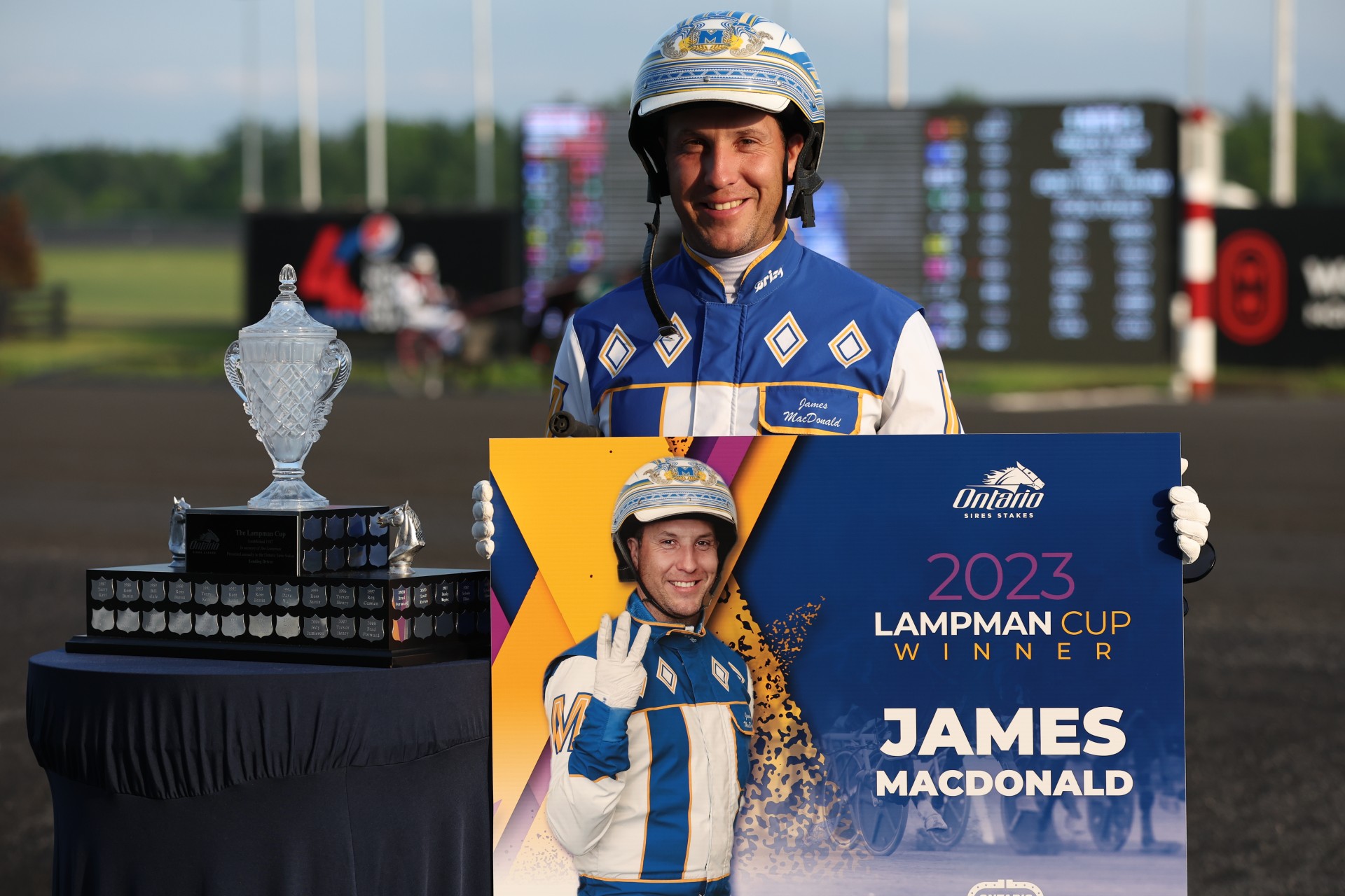 James MacDonald enjoys massive night as OSS Gold season kicks off at Woodbine Mohawk Park