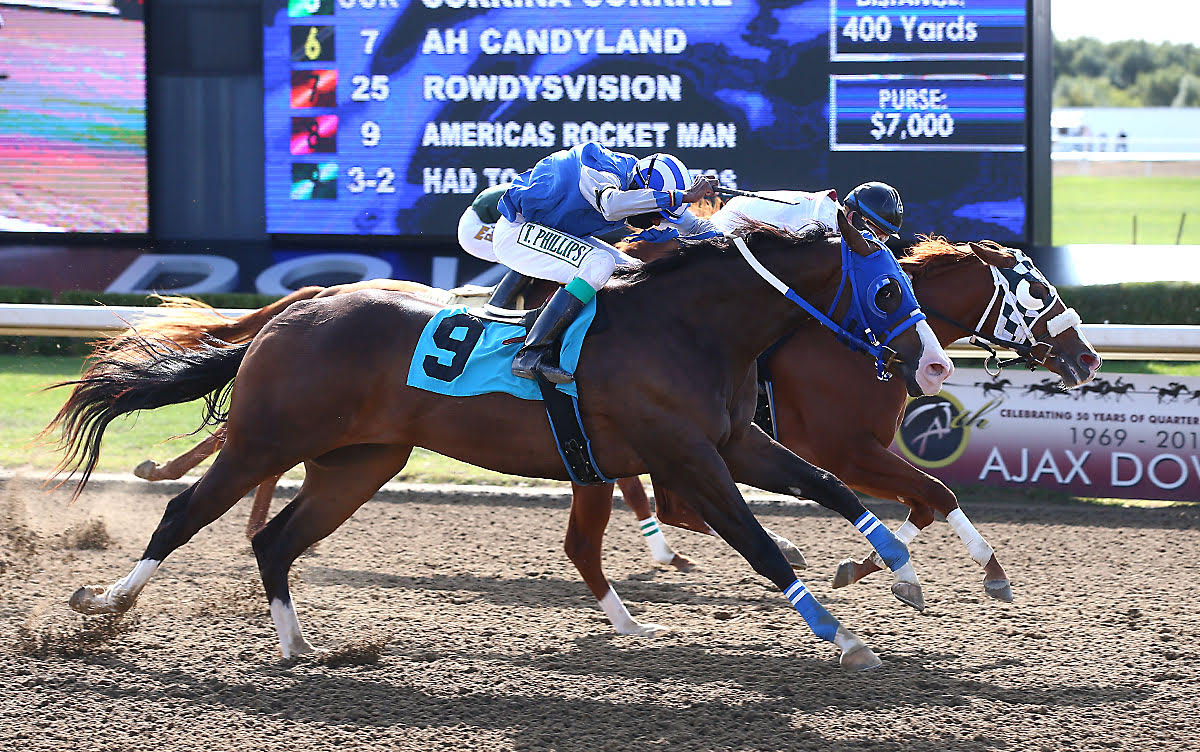 Fillies Streakinlilwagon, Ah Candyland win Trials for $100,000 Alex Picov Memorial Futurity Final