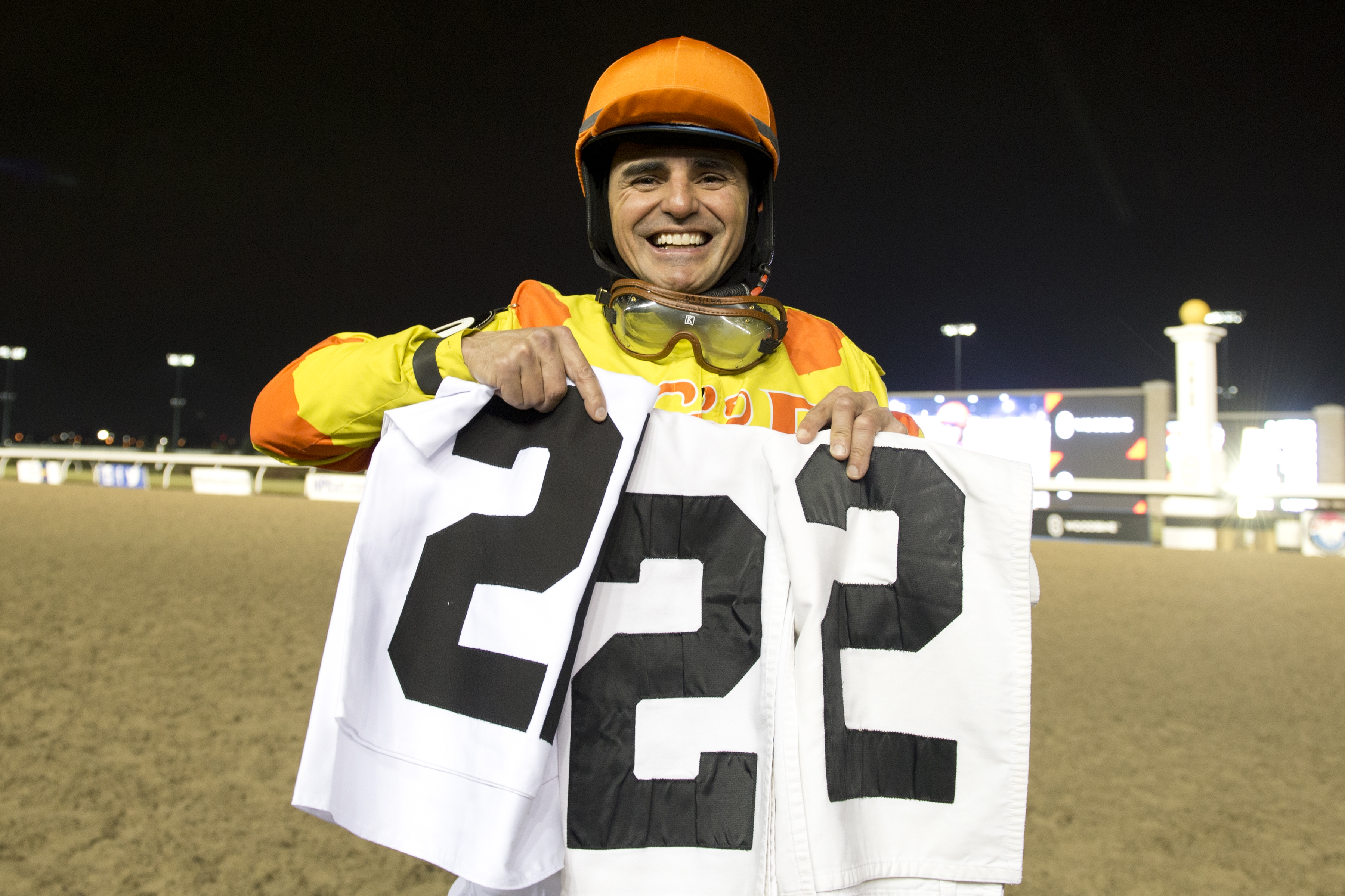 Jockey Eurico Rosa da Silva breaks Woodbine win record