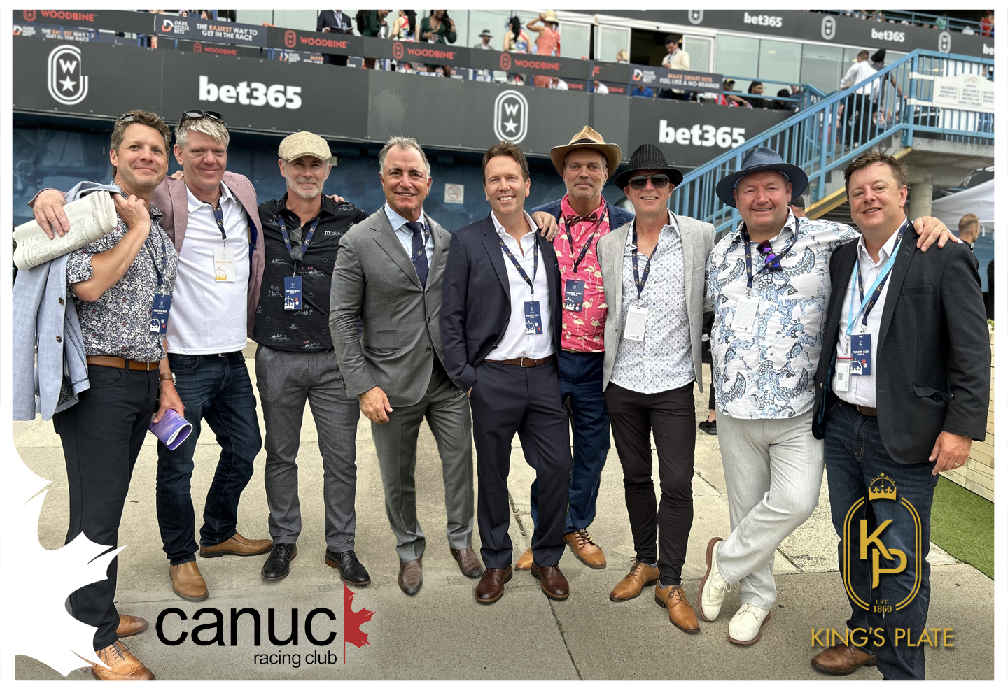 Canuck Racing Club at the 2023 King's Plate.