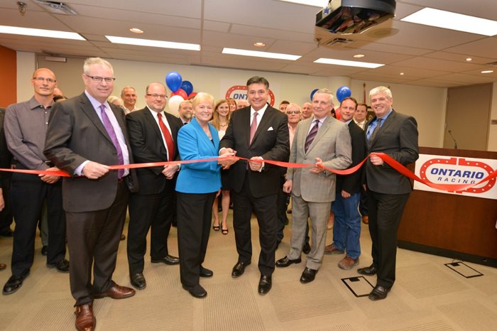 Ontario Racing Ribbon Cutting Ceremony