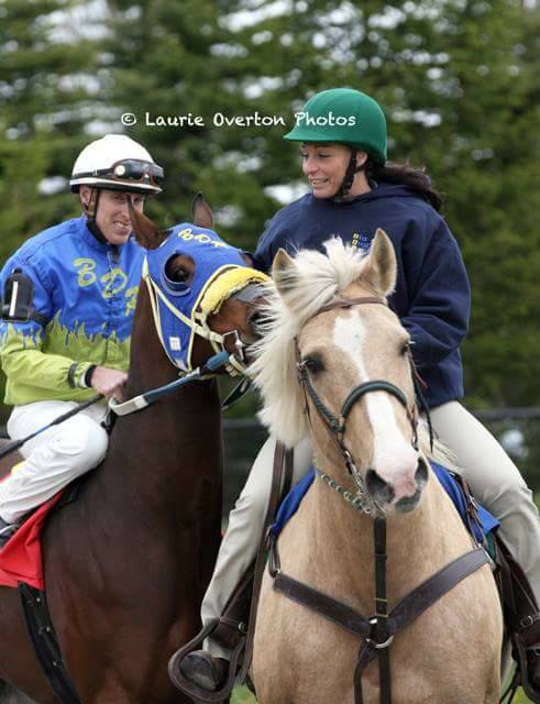 For the Love of racing - Nikki Sharpe and Zeus
