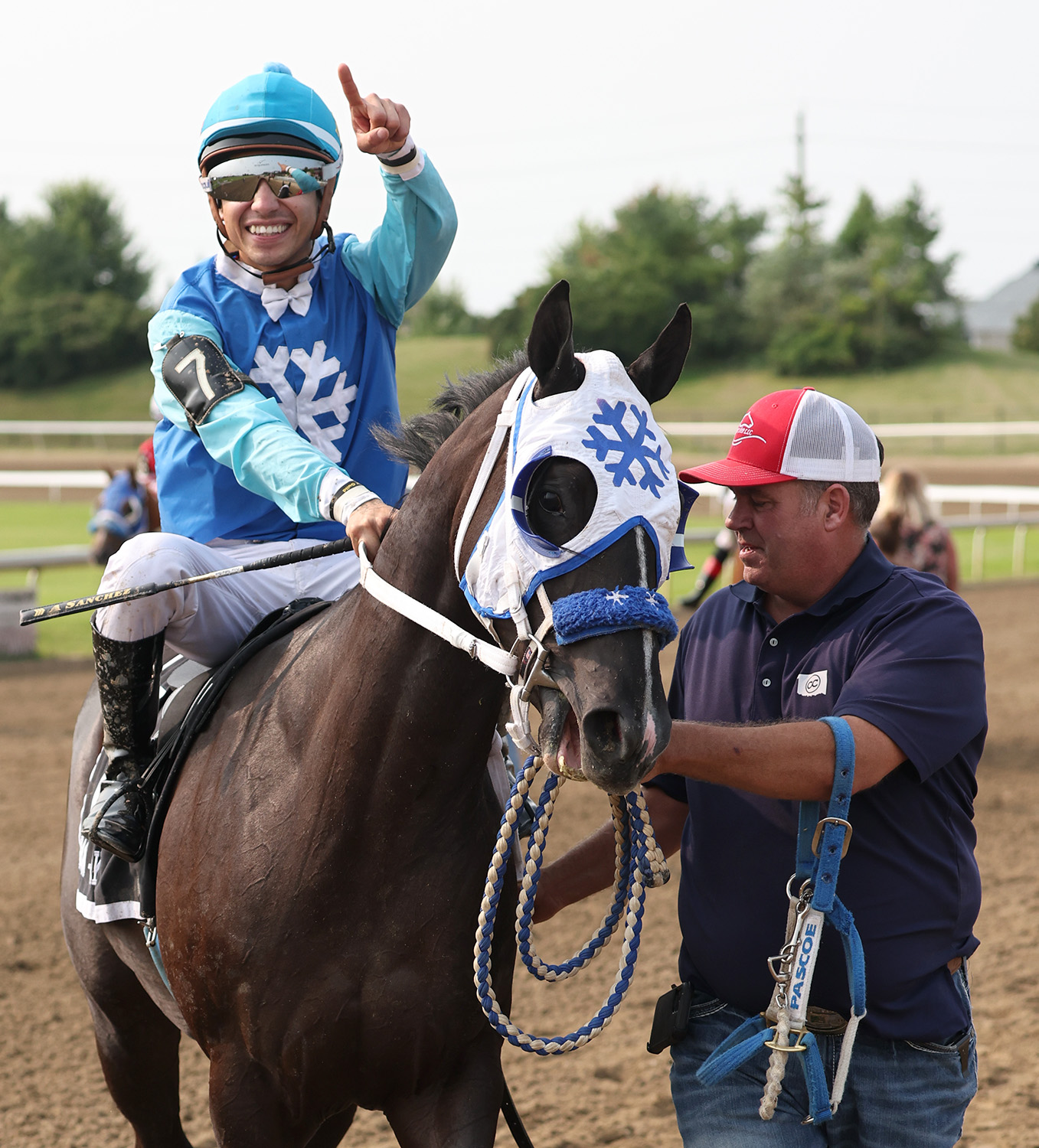 Sweet Victory in Ontario Bred Futurity for Young Jockey Alexis Sanchez
