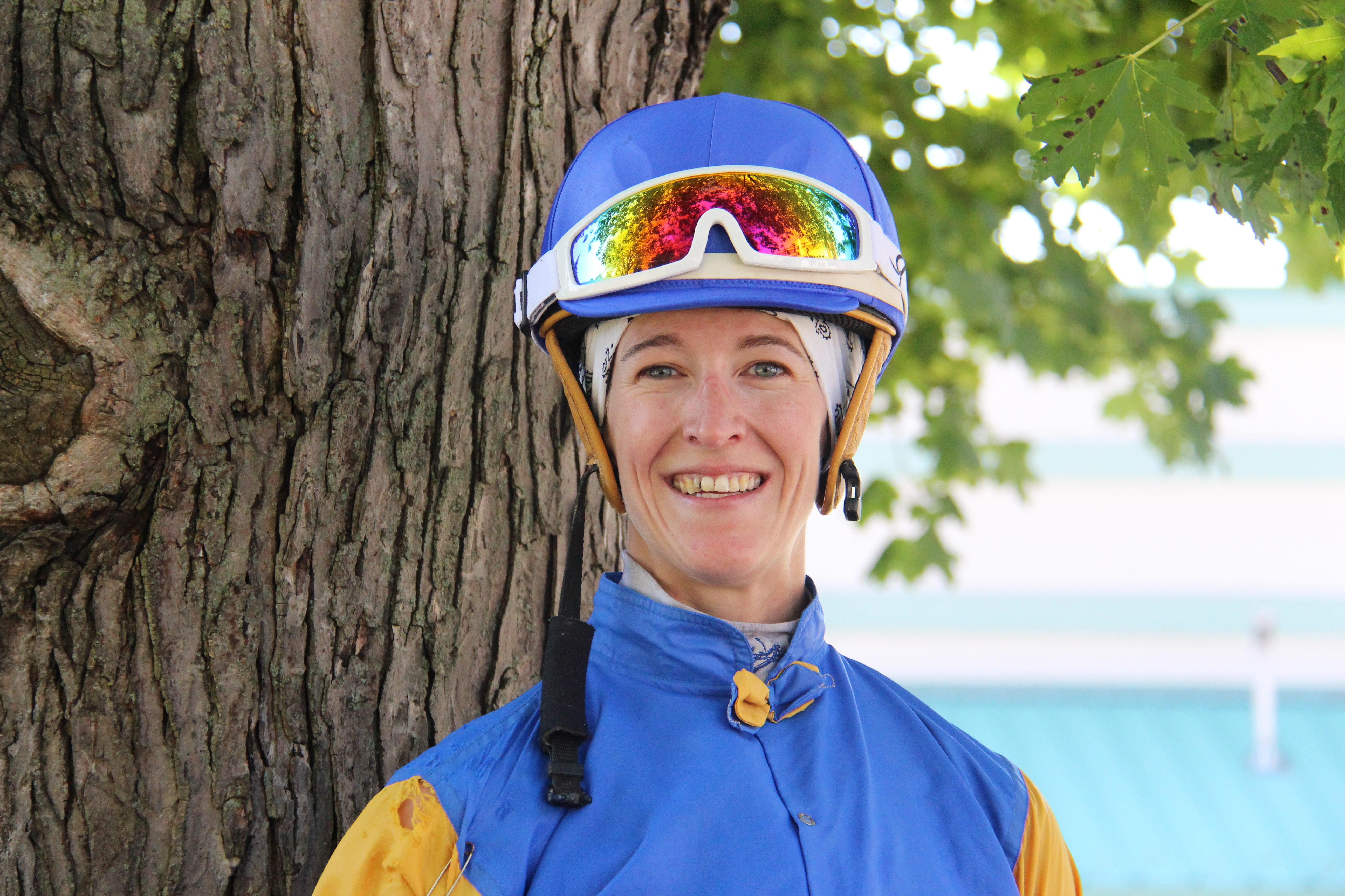 Nikki Alderson: All smiles in the saddle
