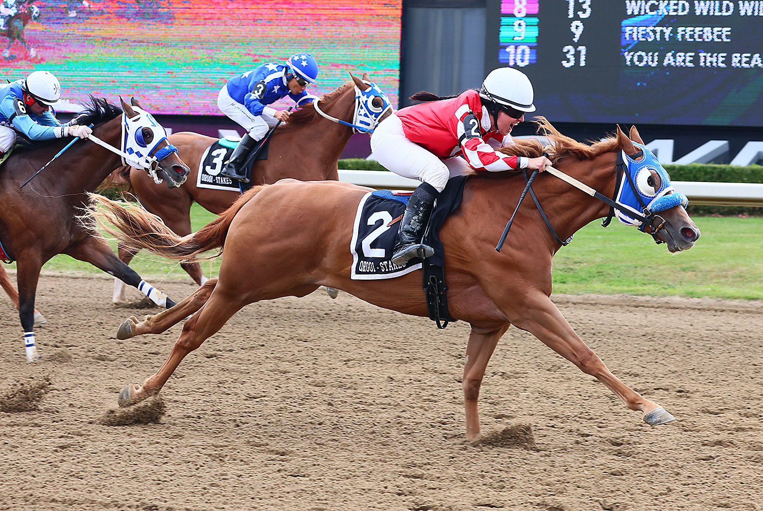 First Stakes Win for Young Horsewomen Lauren Spada, Rachael Isaacs