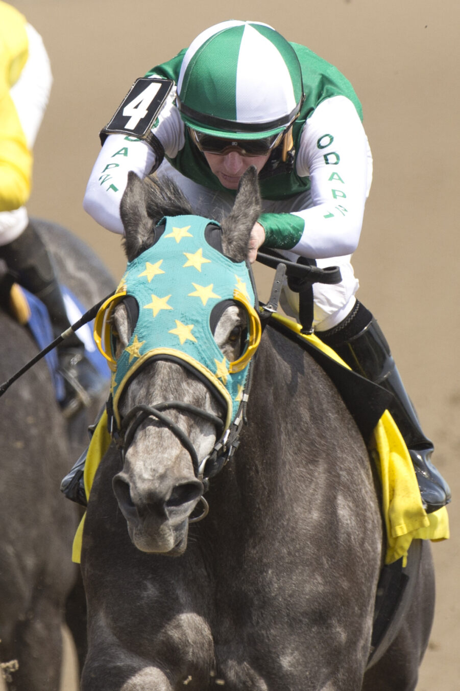 Gary Boulanger in May 2022 at Woodbine. (Michael Burns Photo).