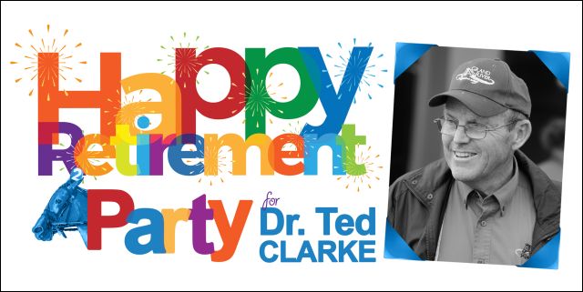 Dr. Ted Clarke Retirement Party