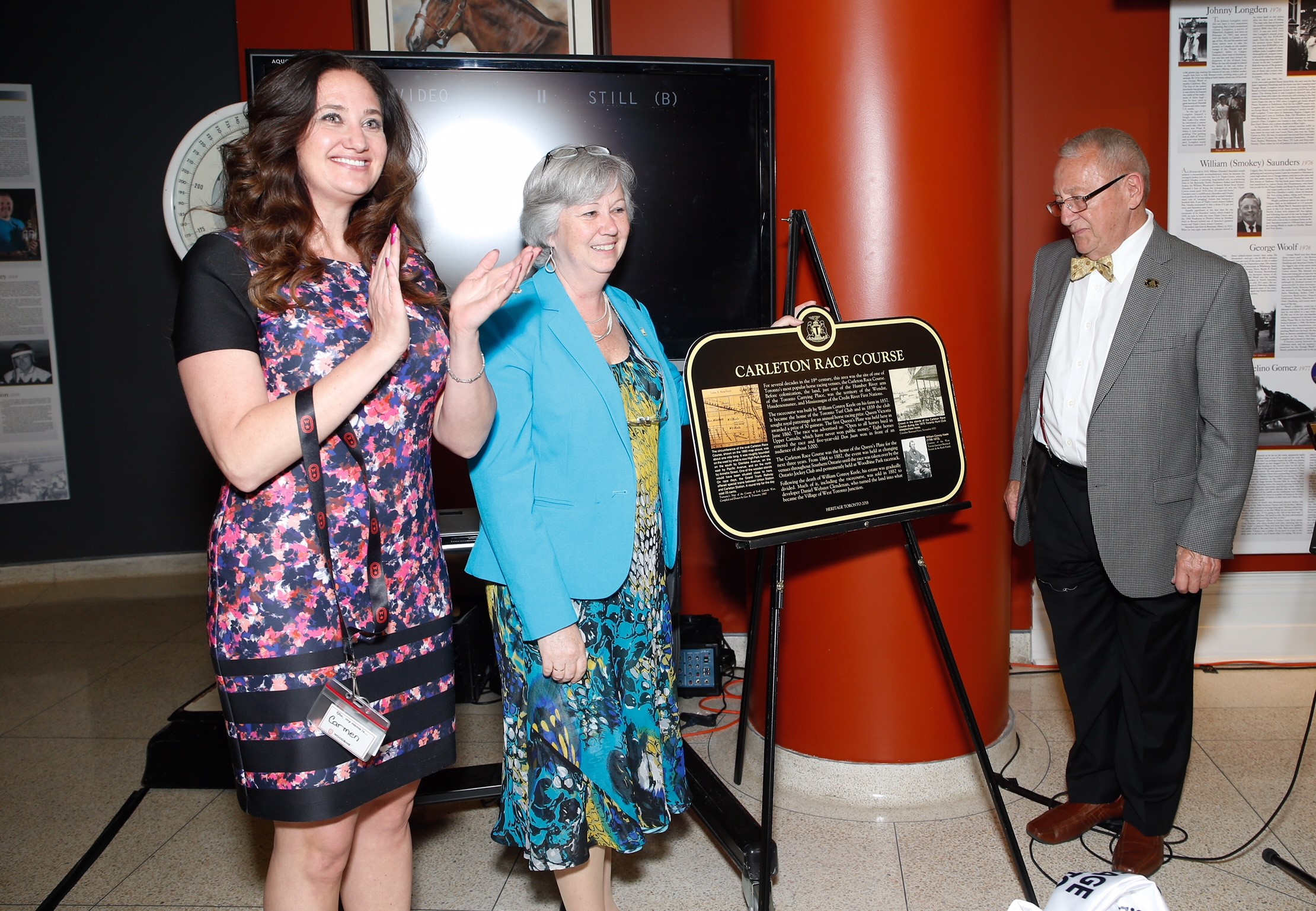 CHRHF Welcomes New President, Honours Site of First Queen’s Plate, and Recognizes Legends at Annual President’s Reception