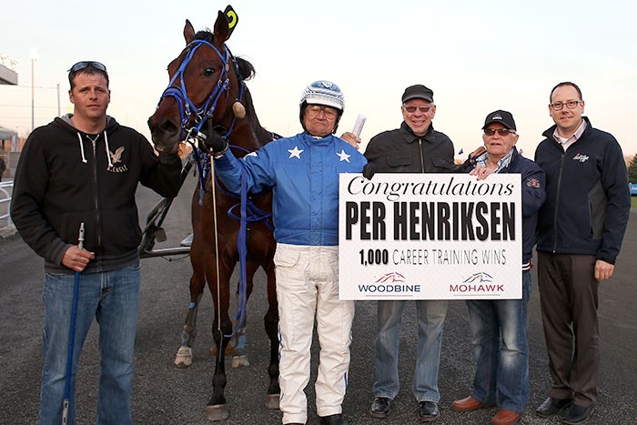 Henriksen records 1,000th training victory