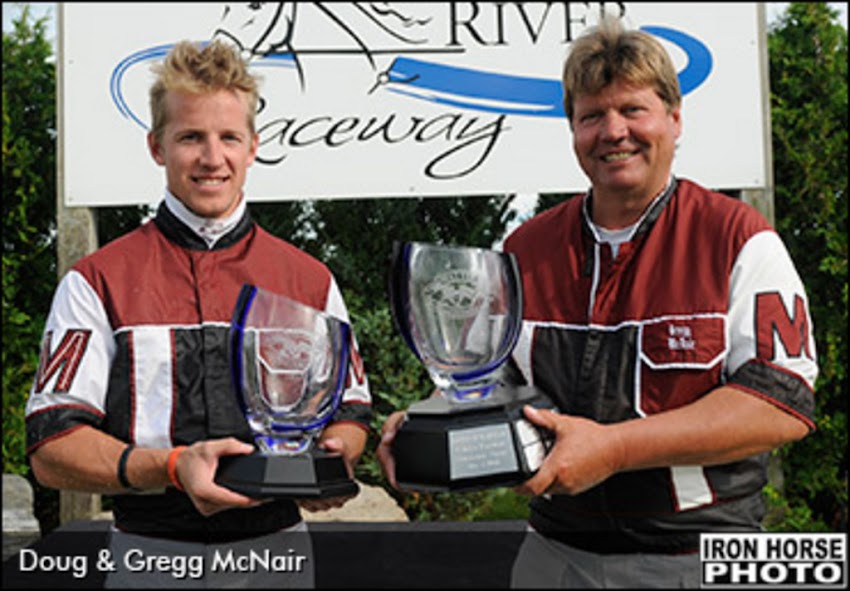 In October, 2014, the father and son team of Gregg and Doug McNair of Guelph, Ont., made history in the Ontario Sires Stakes.