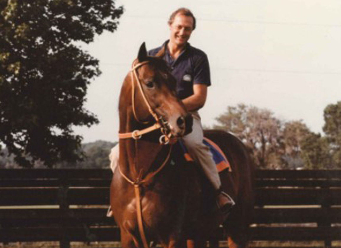 Roger Attfield and Norcliffe (courtesy Roger Attfield)