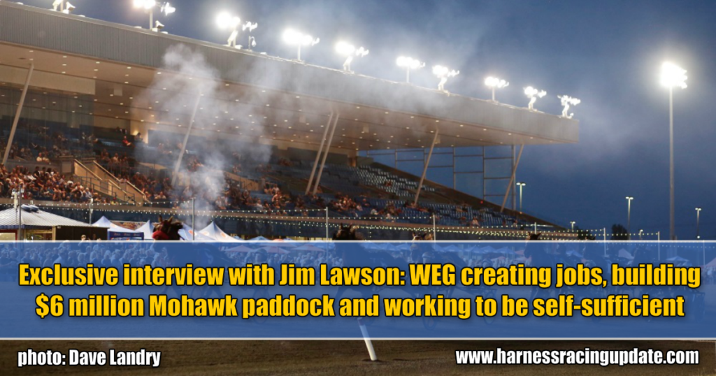 Lawson: WEG creating jobs, building $6 million paddock and working to be self-sufficient