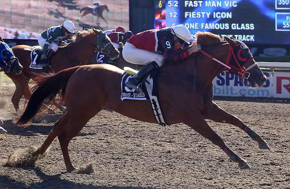 She's First Down the Track! - Ontario Racing