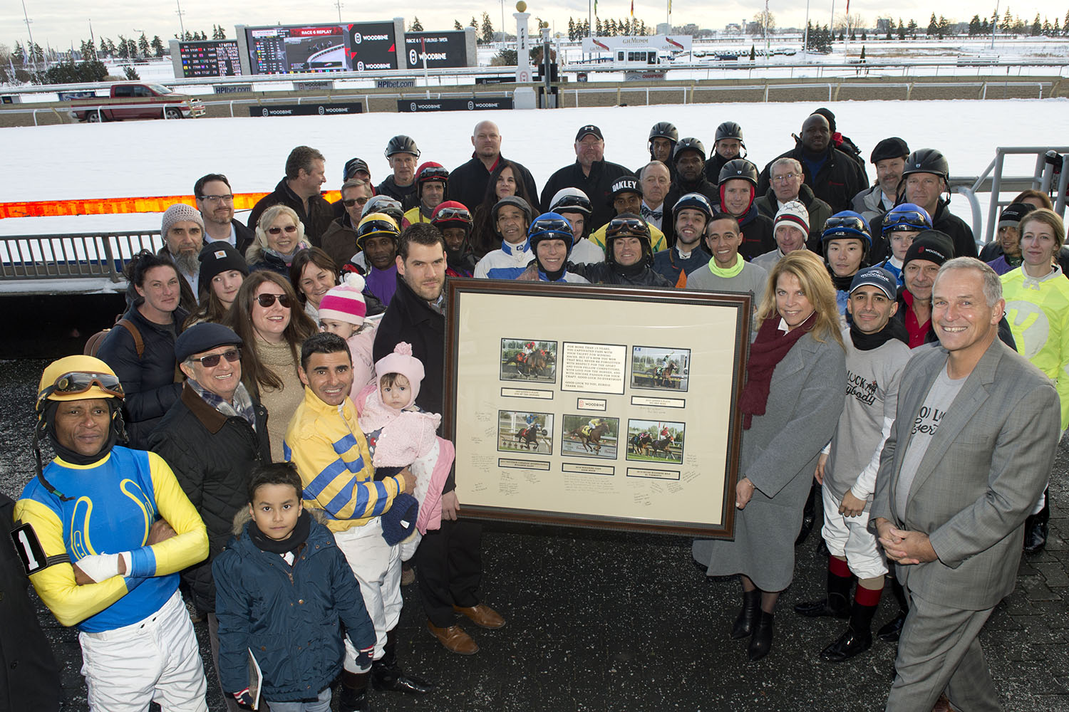Woodbine honours jockey Eurico Rosa Da Silva