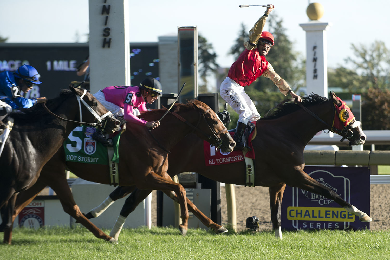El Tormenta pulls off record upset win in Ricoh Woodbine Mile