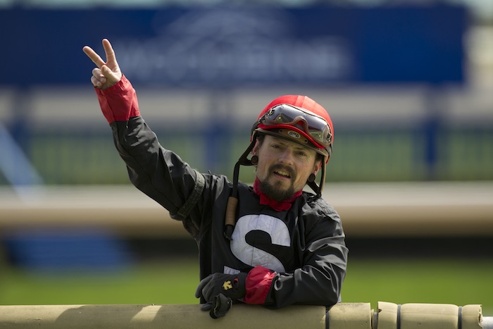 A big hit with fans and fellow riders, jockey Justin Stein calls it a career