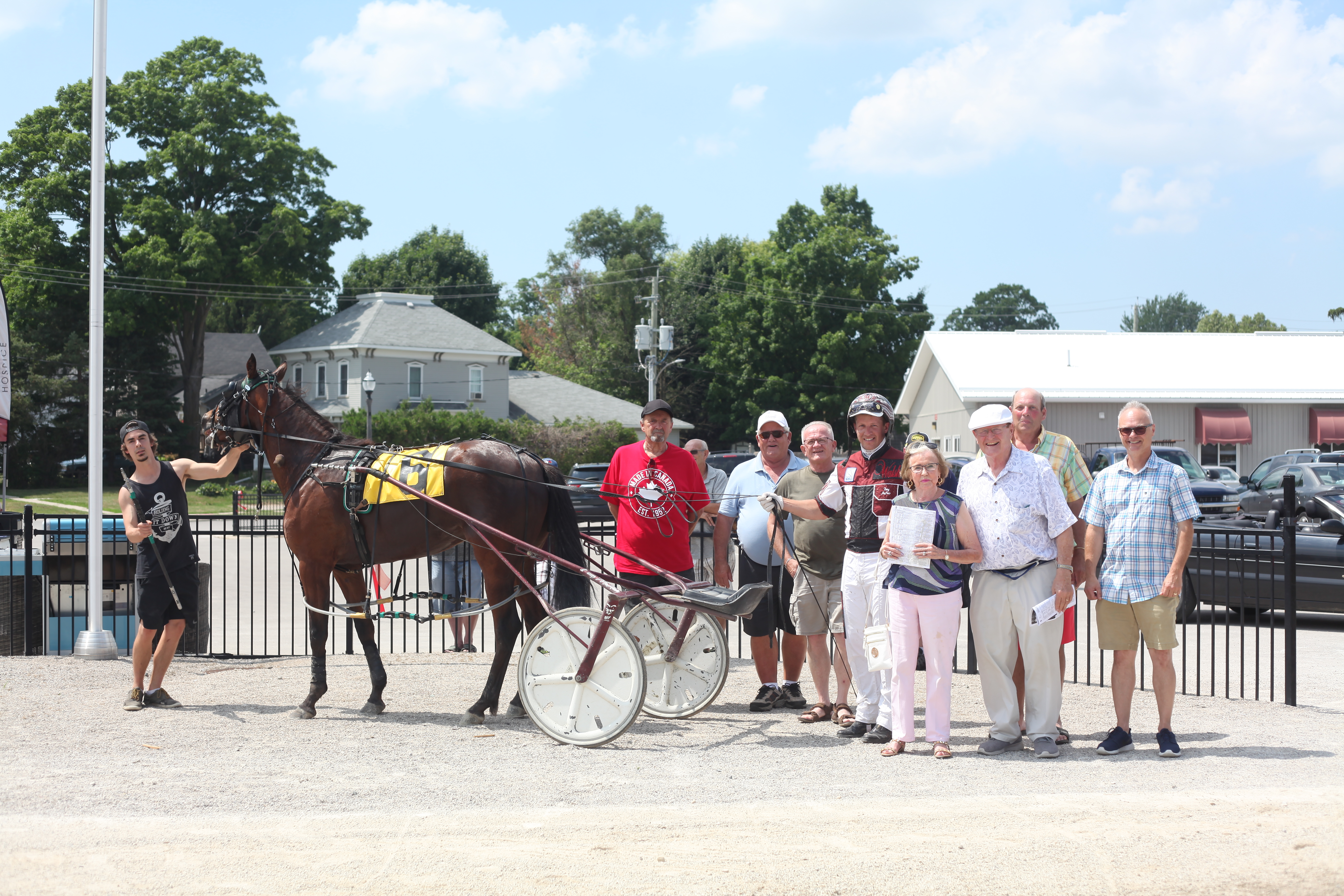 Record heat makes for fast times in Kin Pace Eliminations at Clinton Raceway