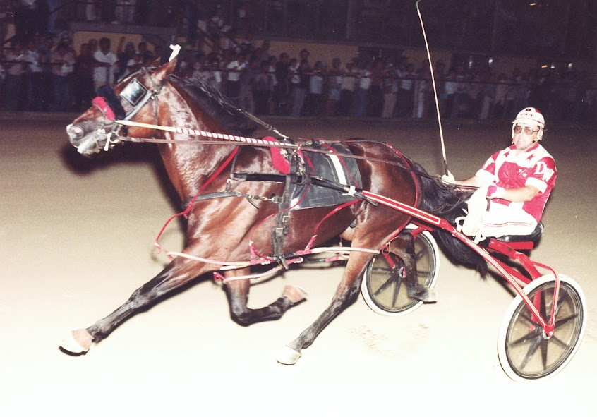 Dubbed “Mr. OSS” very early in the program, Dave Wall is shown here with Snipper in a 1984 photo.