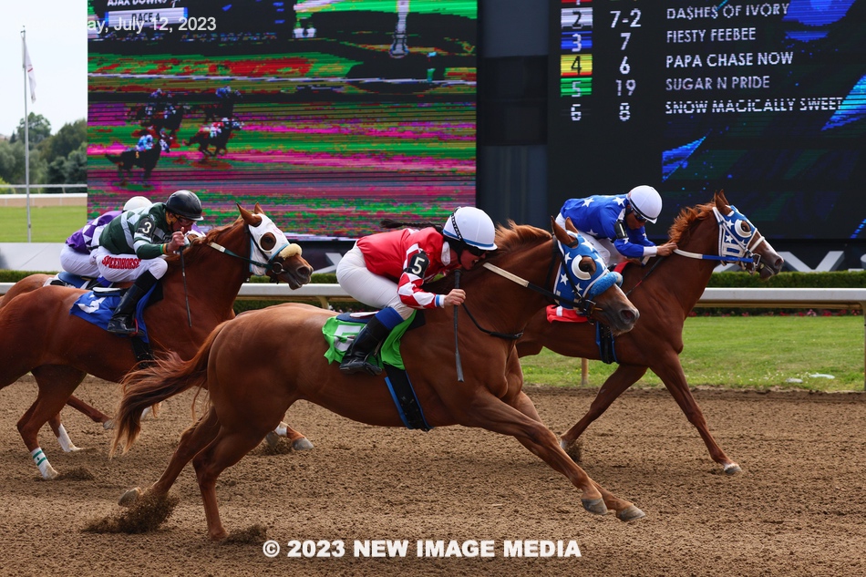 $58,095 Final of the Ontario Bred Futurity Headlines Ajax Downs on August 2